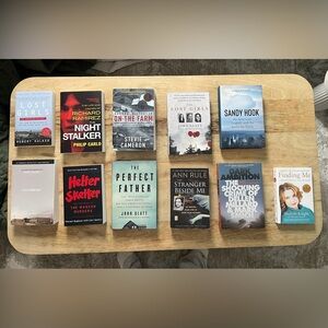 Collection of True Crime‎ Books